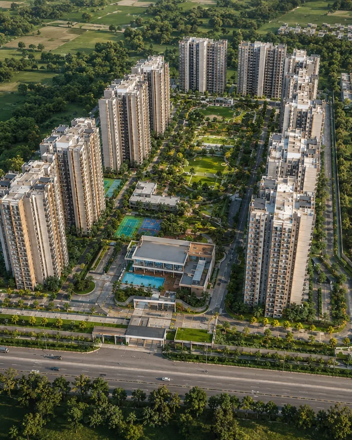 Purva Mandur project exterior reference image